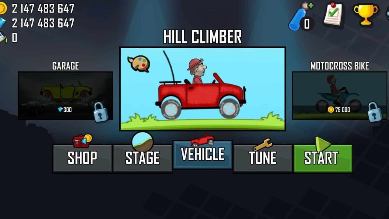 hill climb racing mod apk unlimited money diamond