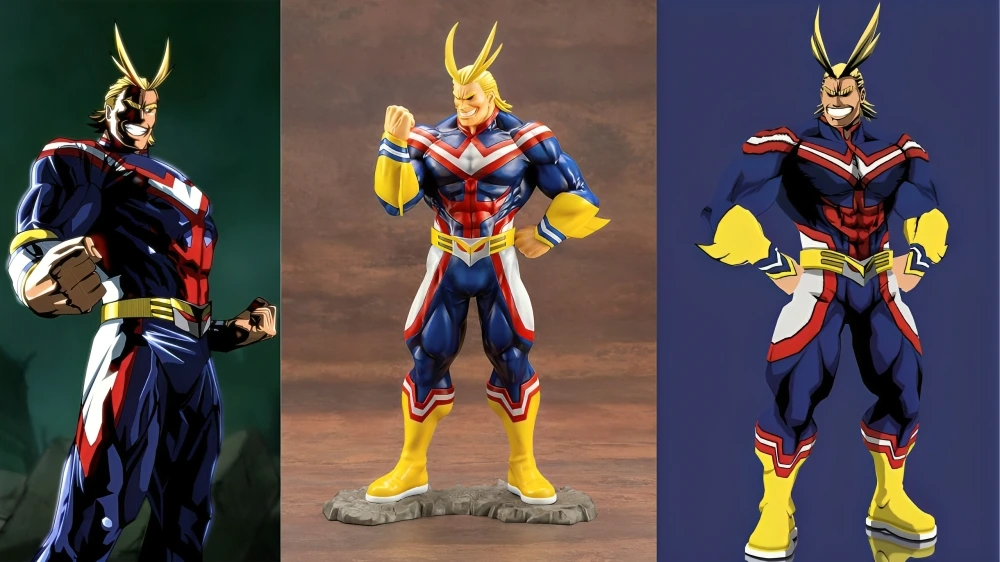how tall is all might