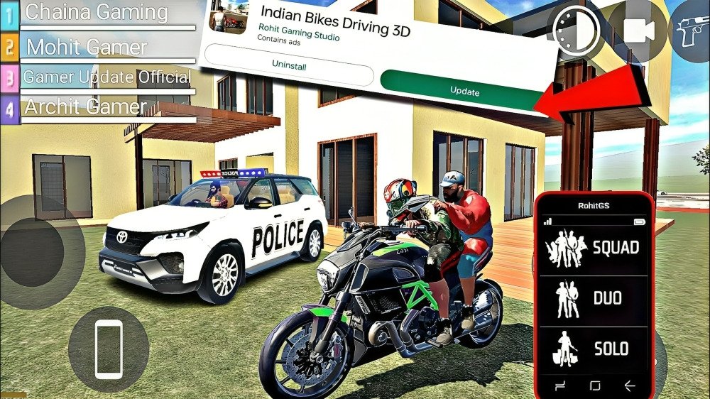 indian bike game cheat codes
